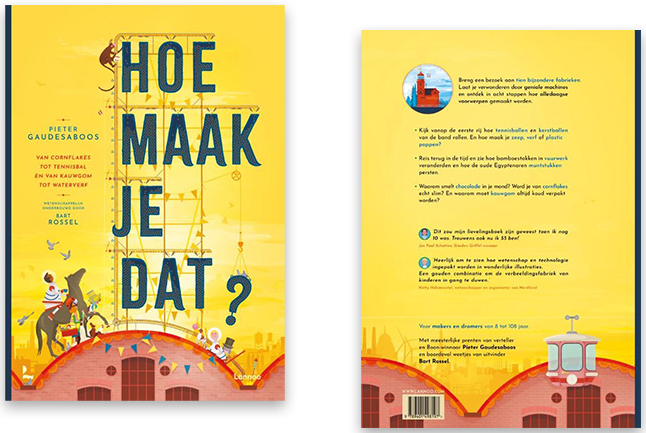 Voor- en achterkant van het boek 'Hoe maak je dat?'