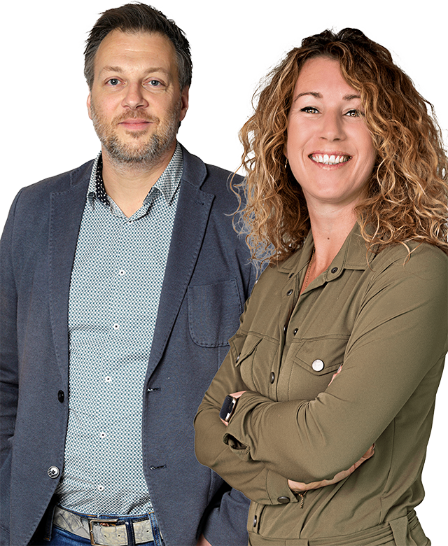 Rogier Stappers en Manon Biemans