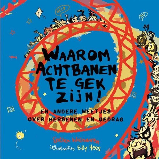 Close Reading: Boekcover-Waarom achtbanen te gek zijn