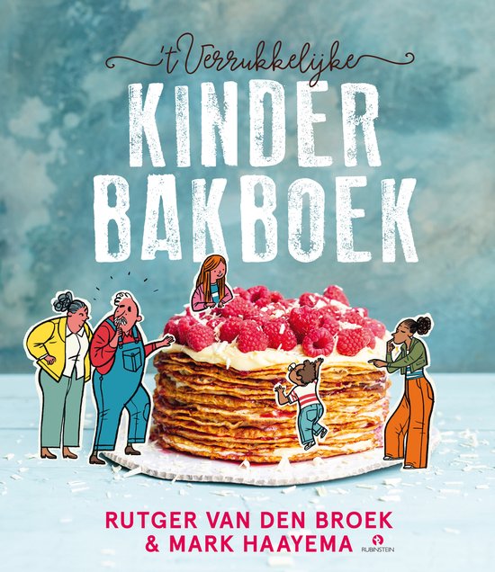 Boekcover 't verrukkelijke kinderbakboek